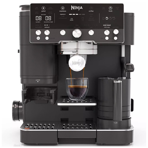 Ninja Luxe Café Premier Espresso Machine | Black | ES601UKBK Ninja Luxe Café Premier Espresso Machine | Black | ES601UKBK