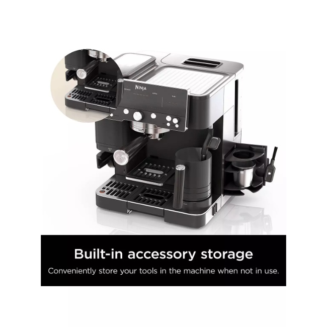 Ninja Luxe Café Premier Espresso Machine | Black | ES601UKBK Ninja Luxe Café Premier Espresso Machine | Black | ES601UKBK
