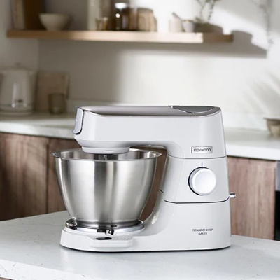 Kenwood Titanium Chef Baker Mixer | White | KVC65.001WH Kenwood Titanium Chef Baker Mixer | White | KVC65.001WH