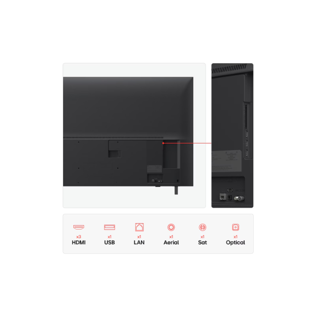 LG UA75 UHD AI 4K Smart TV | 43″ | 43UA75006LA.AEK LG UA75 UHD AI 4K Smart TV | 43″ | 43UA75006LA.AEK