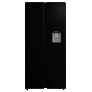 PowerPoint American Style Fridge Freezer | Black | P9383WDKBL