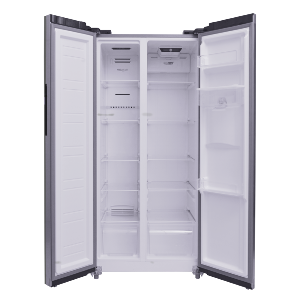 PowerPoint American Style Fridge Freezer | Black | P9383WDKBL