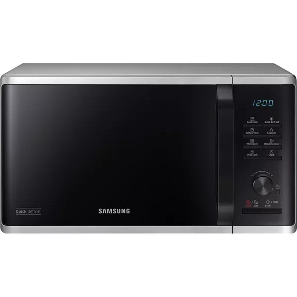 Samsung 23L 800W Microwave | Silver | MS23K3512AS Samsung 23L 800W Microwave | Silver | MS23K3512AS