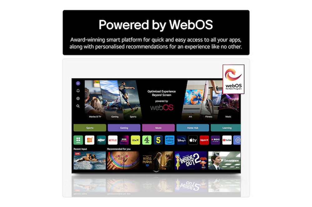 LG OLED AI B5 4K Smart TV | 65″ | OLED65B56LA.AEK LG OLED AI B5 4K Smart TV | 65″ | OLED65B56LA.AEK