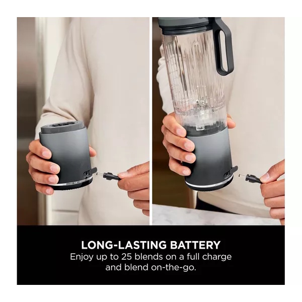 Ninja Blast Max Portable Blender | Grey | BC251UKGY Ninja Blast Max Portable Blender | Grey | BC251UKGY