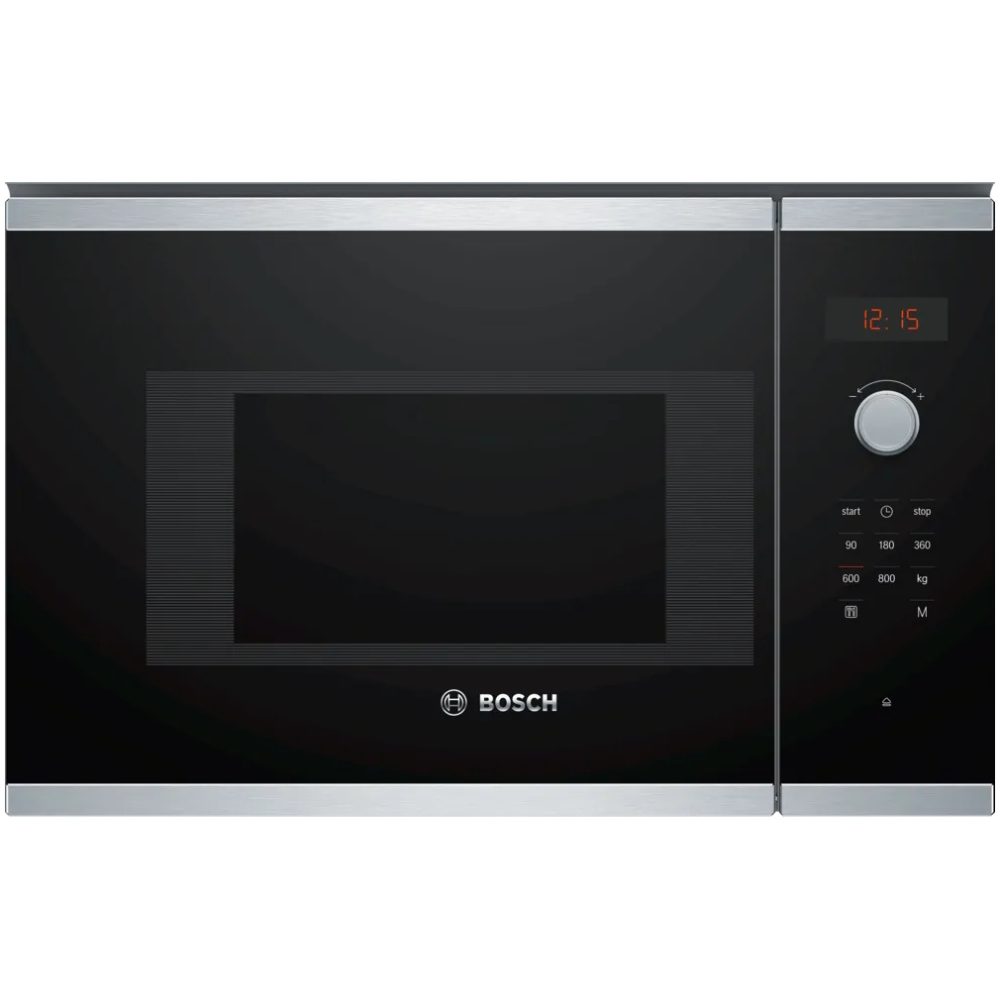 Bosch Series 4 Built-In Microwave | Stainless Steel | BFL523MS0B Bosch Series 4 Built-In Microwave | Stainless Steel | BFL523MS0B