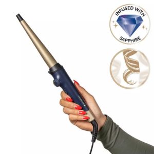 Remington Sapphire Luxe Wand | Blue & Champagne | CI5805 Remington Sapphire Luxe Wand | Blue & Champagne | CI5805