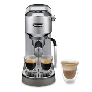 DeLonghi Dedica Duo Esprresso Coffee Maker | Steel | EC890.M