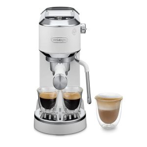 DeLonghi Dedica Duo Esprresso Coffee Maker | White | EC890.WI