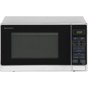 Sharp 20L 800W Microwave Oven | Silver | R272SLM