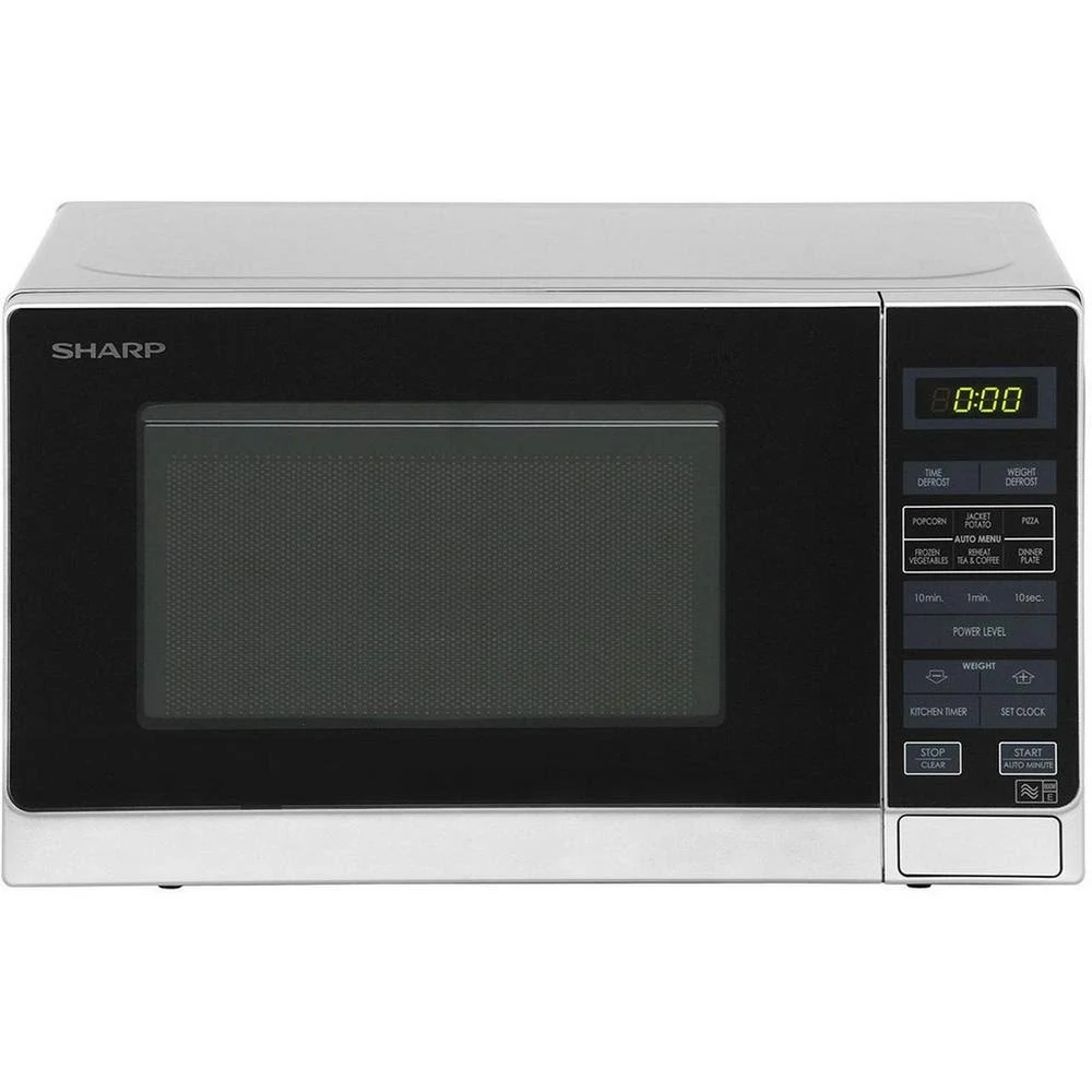 Sharp 20L 800W Microwave Oven | Silver | R272SLM Sharp 20L 800W Microwave Oven | Silver | R272SLM