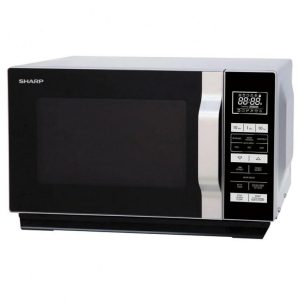 Sharp 23L 900W Flat Bed Microwave | Silver | R360SLM