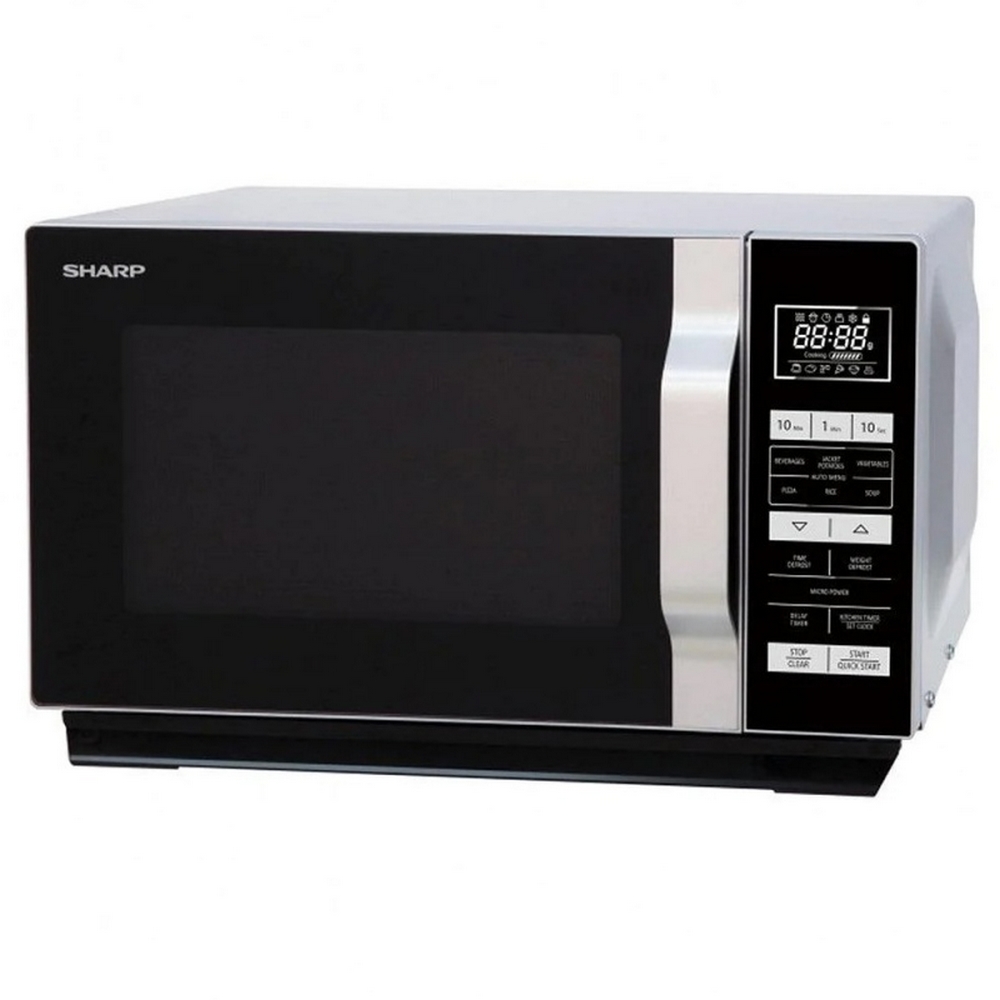 Sharp 23L 900W Flat Bed Microwave | Silver | R360SLM Sharp 23L 900W Flat Bed Microwave | Silver | R360SLM