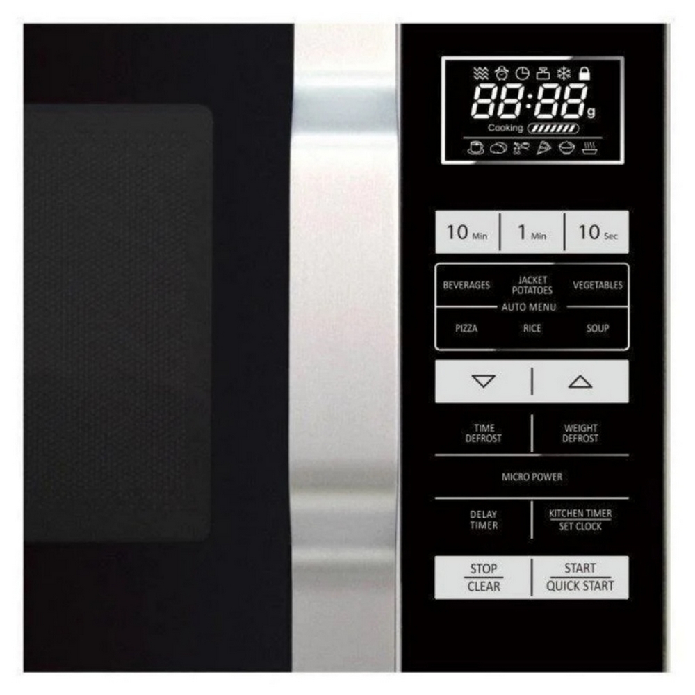 Sharp 23L 900W Flat Bed Microwave | Silver | R360SLM Sharp 23L 900W Flat Bed Microwave | Silver | R360SLM