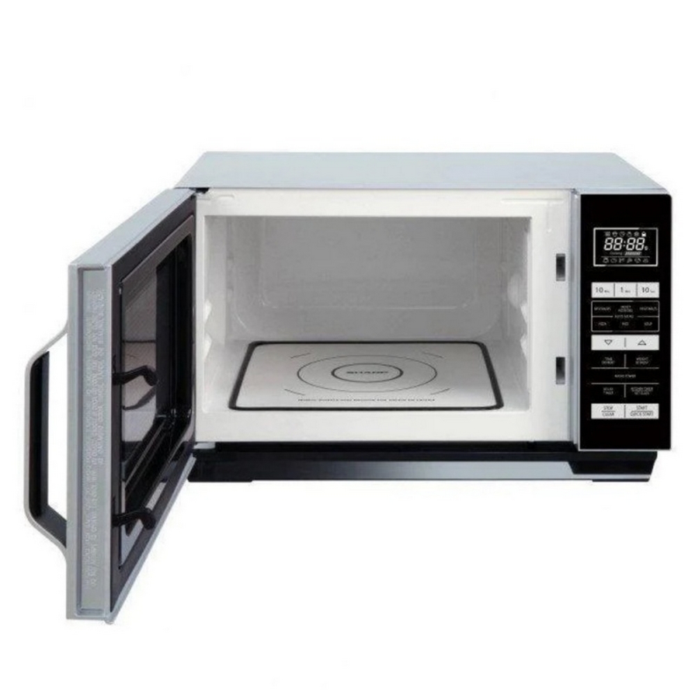 Sharp 23L 900W Flat Bed Microwave | Silver | R360SLM Sharp 23L 900W Flat Bed Microwave | Silver | R360SLM