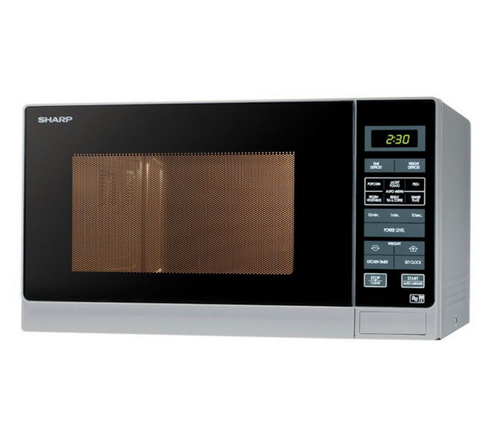 Sharp 25L 900W Microwave Oven I Silver I R372SLM Sharp 25L 900W Microwave Oven I Silver I R372SLM
