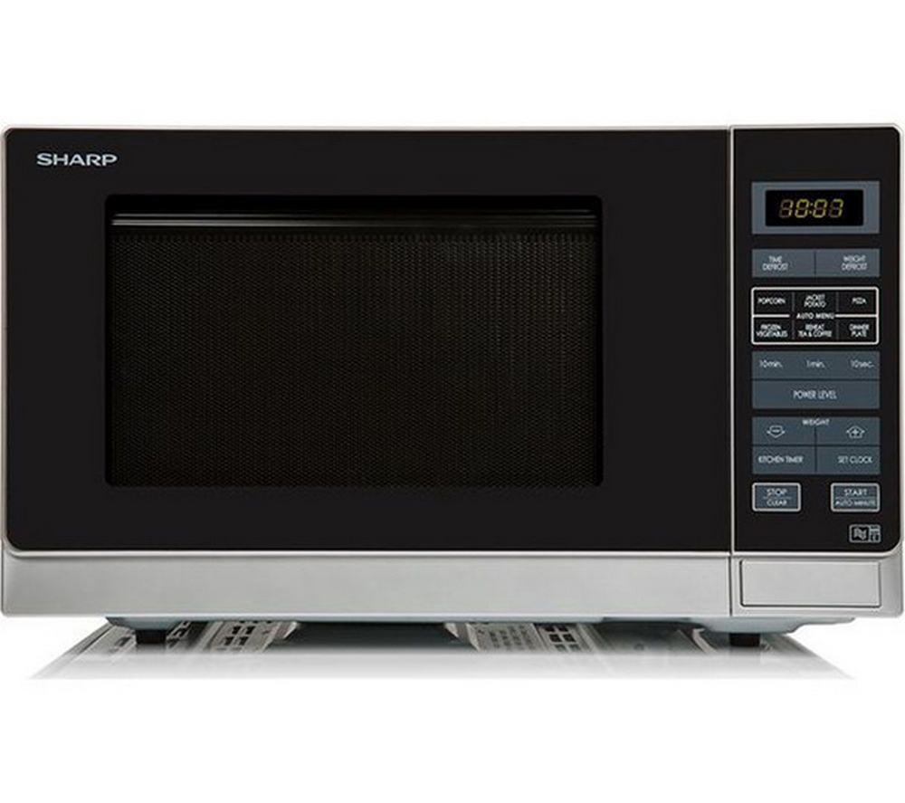 Sharp 25L 900W Microwave Oven I Silver I R372SLM Sharp 25L 900W Microwave Oven I Silver I R372SLM