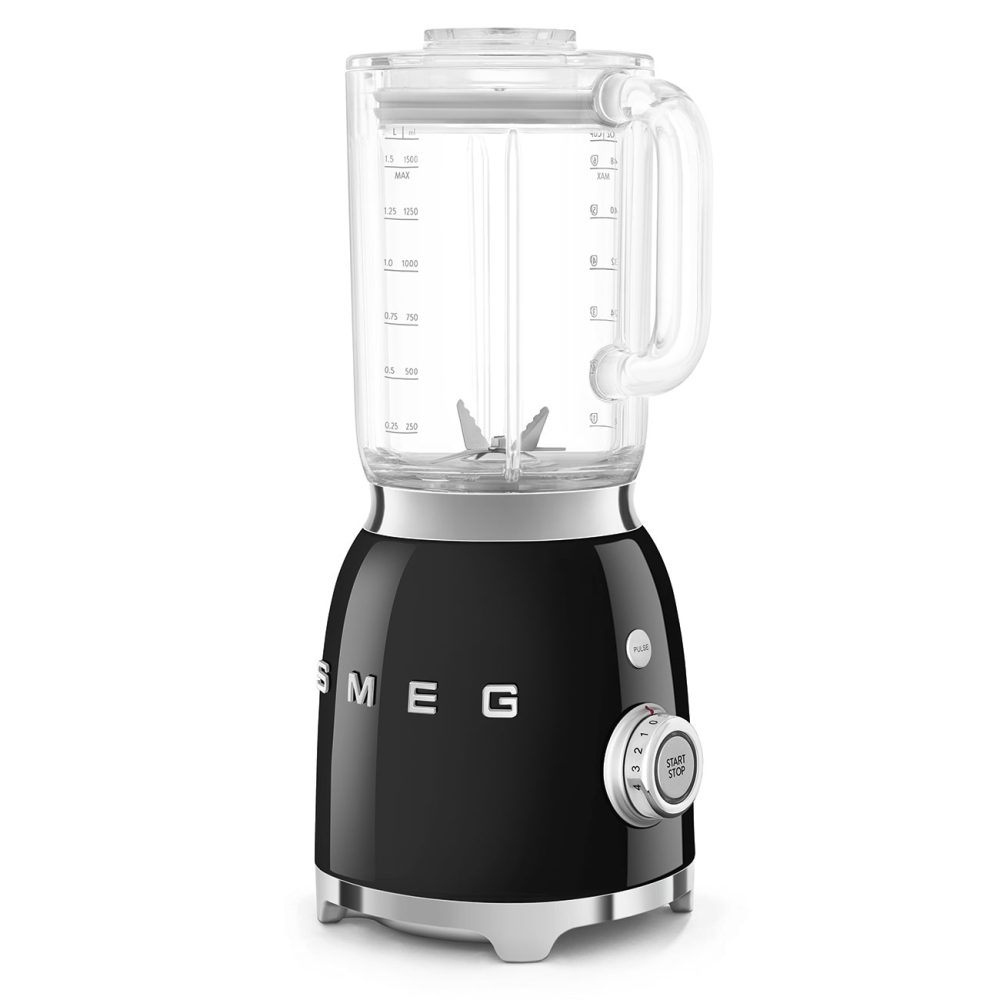 Smeg 50’s Style Jug Blender | Black | BLF03BLUK Smeg 50’s Style Jug Blender | Black | BLF03BLUK