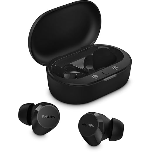 Philips True Wireless Earbuds | Black | TAT1209BK/00 Philips True Wireless Earbuds | Black | TAT1209BK/00