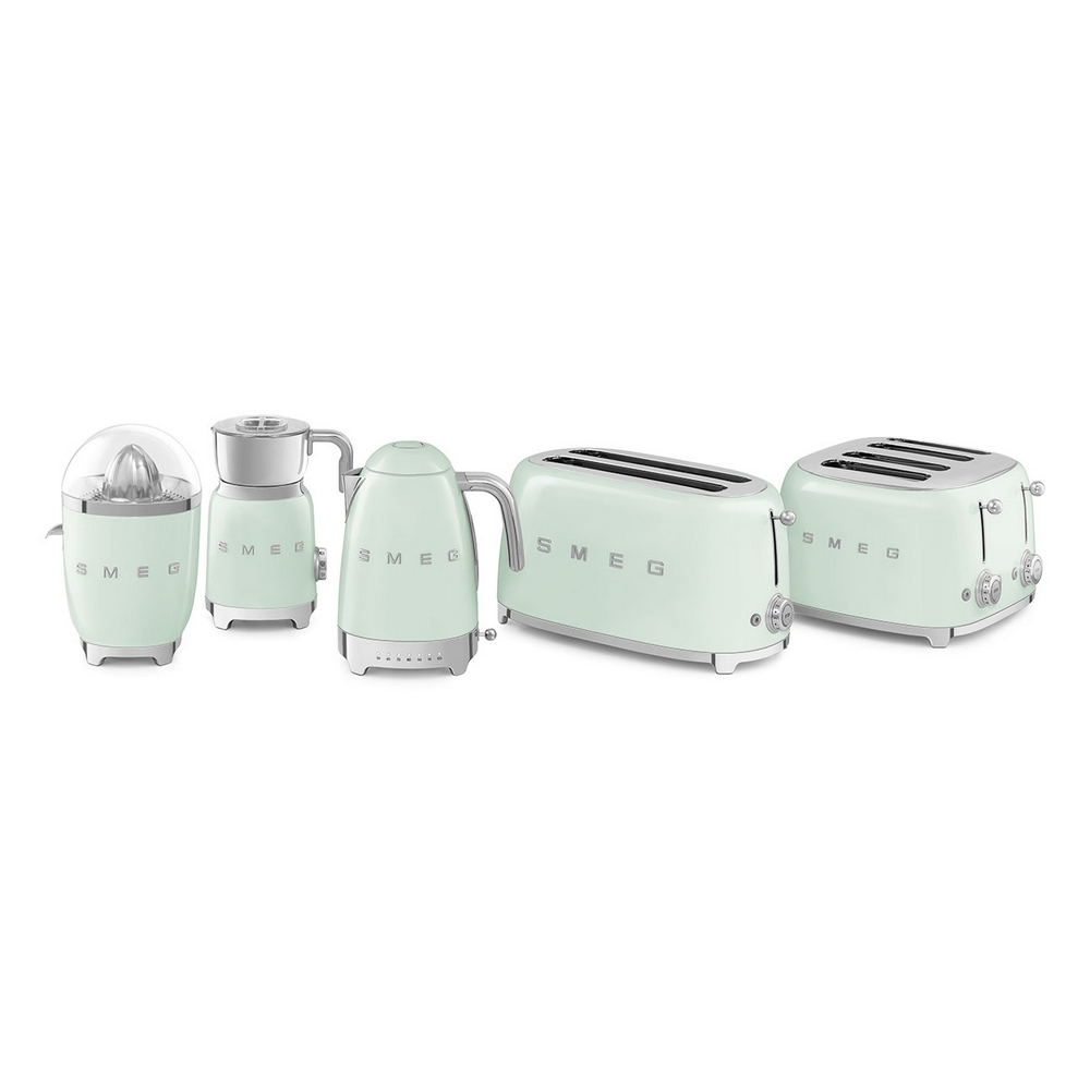 Smeg 50’s Style Aesthetic Toaster | 4 Slice | Pastel Green | TSF03PGUK Smeg 50’s Style Aesthetic Toaster | 4 Slice | Pastel Green | TSF03PGUK