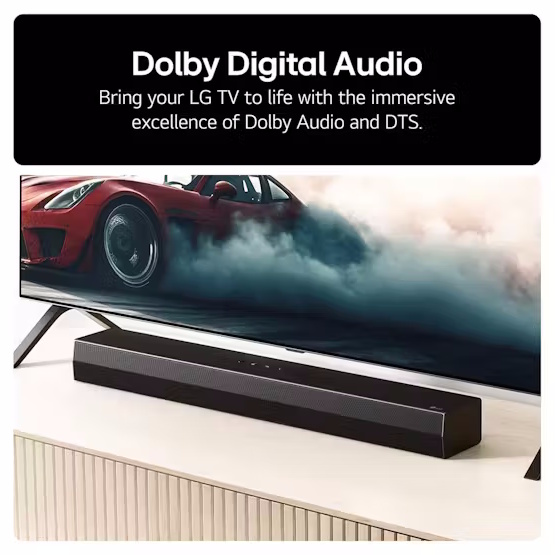 LG US20A 2.0 Channel Soundbar | US20A.AGBRLLK LG US20A 2.0 Channel Soundbar | US20A.AGBRLLK