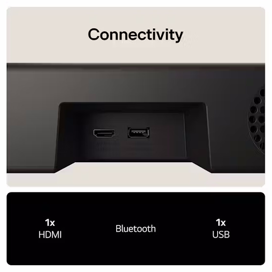 LG US20A 2.0 Channel Soundbar | US20A.AGBRLLK LG US20A 2.0 Channel Soundbar | US20A.AGBRLLK