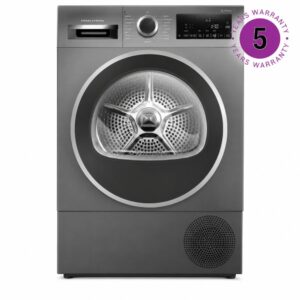 Bosch Series 6 9KG | Heat Pump Tumble Dryer | Cast Iron Grey | WQG245R1GB