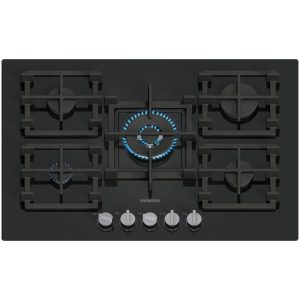 Siemens iQ500 75cm Gas Hob | Black Glass | EP7A6QI40