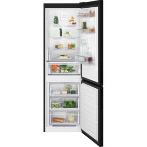 Electrolux 60cm Fridge Freezer | Black | LNT6ME33KO