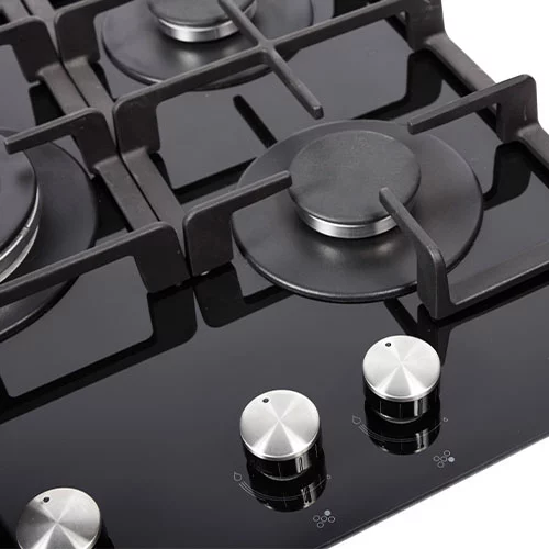 Nordmende 70cm Gas on Glass Hob | HGX703BGL Nordmende 70cm Gas on Glass Hob | HGX703BGL