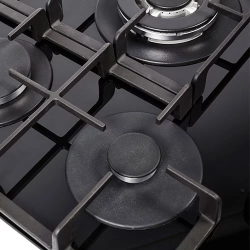 Nordmende 70cm Gas on Glass Hob | HGX703BGL Nordmende 70cm Gas on Glass Hob | HGX703BGL