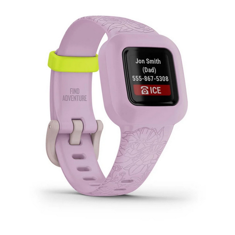 Garmin Vivofit Junior 3 I Lilac Floral I 010-02441-01 Garmin Vivofit Junior 3 I Lilac Floral I 010-02441-01