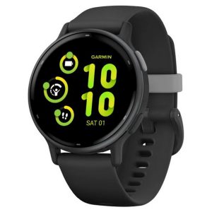 Garmin Vivoactive 5 Smartwatch I Slate Aluminium Bezel I 010-02862-10