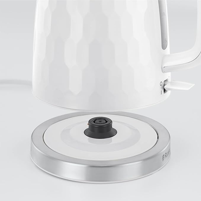 Russell Hobbs Honeycomb Kettle | White | 26050 Russell Hobbs Honeycomb Kettle | White | 26050