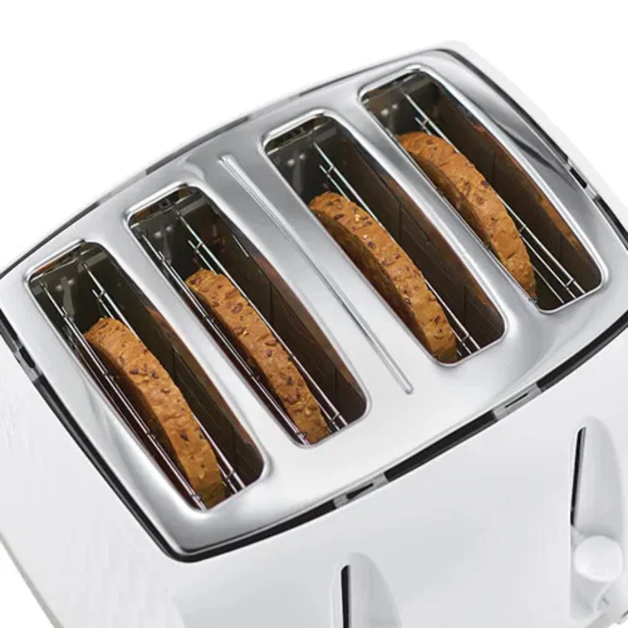 Russell Hobbs Honeycomb Toaster | 4 Slice | White | 26070 Russell Hobbs Honeycomb Toaster | 4 Slice | White | 26070