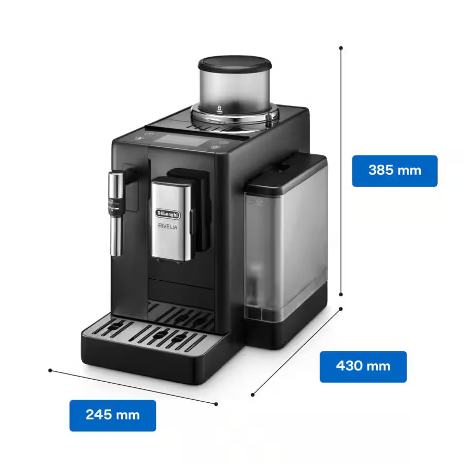 DeLonghi Rivelia Coffee Machine I Bean to Cup I EXAM440.35.B DeLonghi Rivelia Coffee Machine I Bean to Cup I EXAM440.35.B