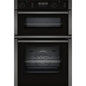 Neff N50 Built-In Double Oven | Graphite | U2ACH7AG7B