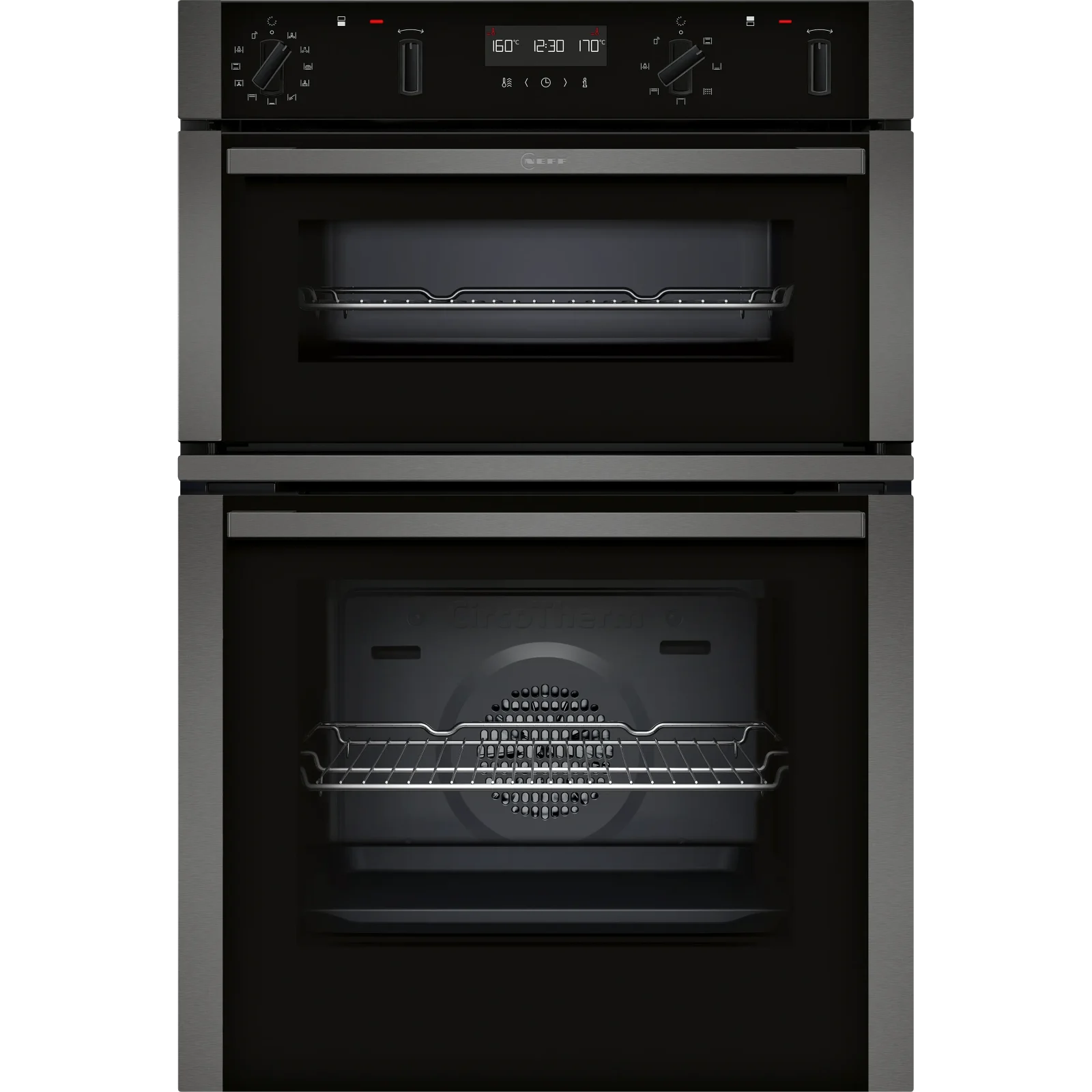 Neff N50 Built-In Double Oven | Graphite | U2ACH7AG7B Neff N50 Built-In Double Oven | Graphite | U2ACH7AG7B
