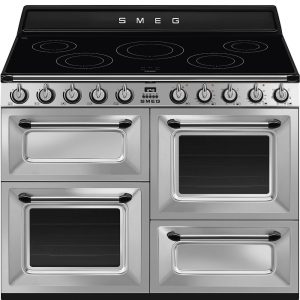 Smeg 110cm Victoria Triple Cavity Cooker | Induction Hob | Stainless Steel | TR4110IX2