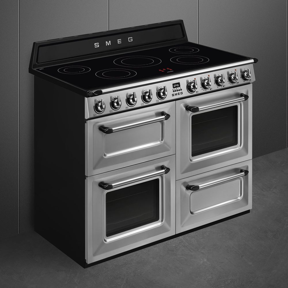 Smeg 110cm Victoria Triple Cavity Cooker | Induction Hob | Stainless Steel | TR4110IX2 Smeg 110cm Victoria Triple Cavity Cooker | Induction Hob | Stainless Steel | TR4110IX2