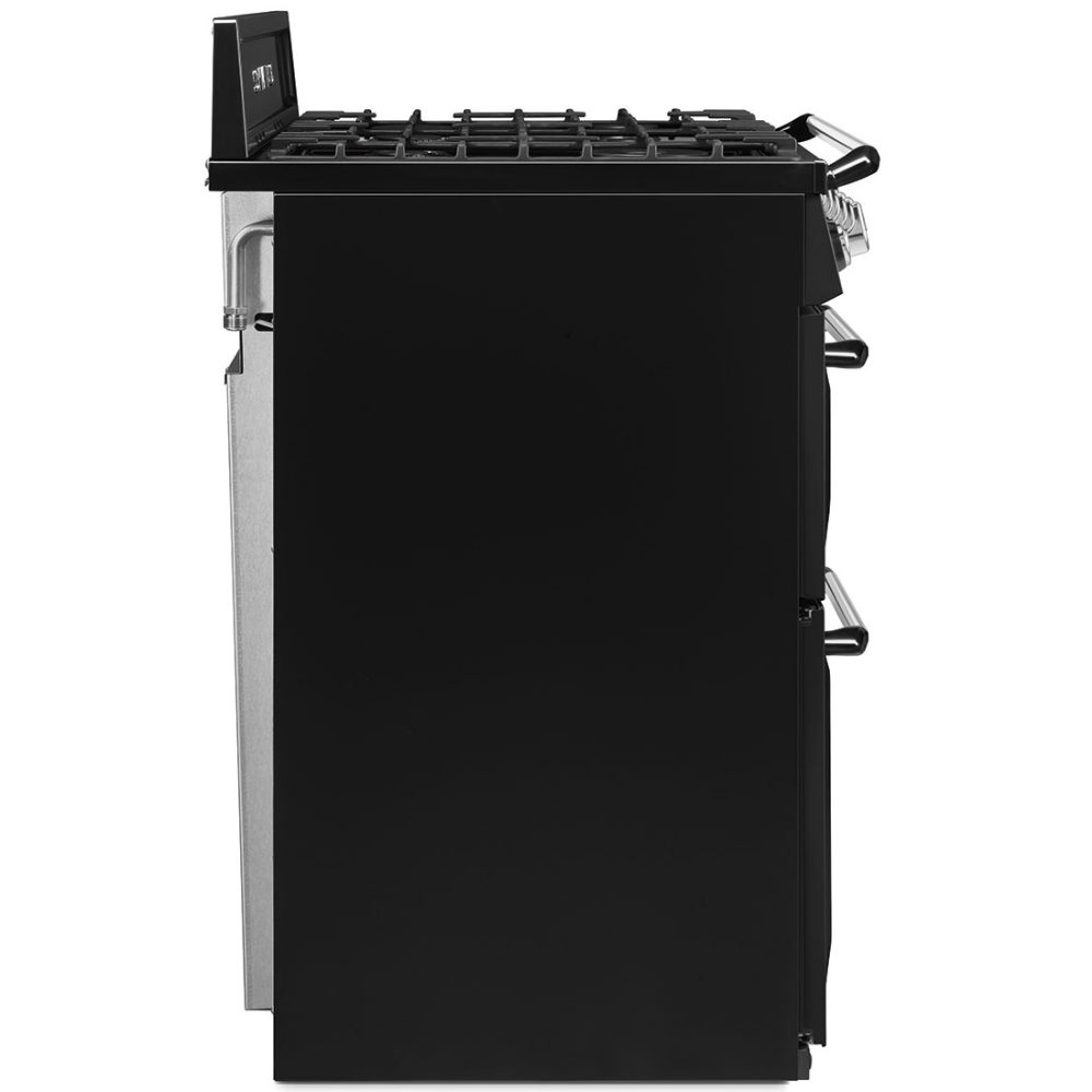 Smeg 90cm Victoria Triple Cavity Cooker | Gas Hob | Black | TR93BL Smeg 90cm Victoria Triple Cavity Cooker | Gas Hob | Black | TR93BL