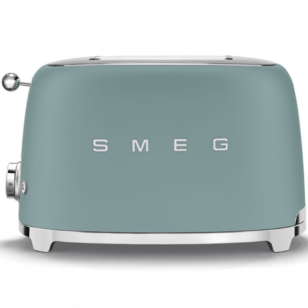 Smeg 50’s Style Aesthetic Toaster | 2 Slice | Emerald Green | TSF01EGMUK Smeg 50’s Style Aesthetic Toaster | 2 Slice | Emerald Green | TSF01EGMUK