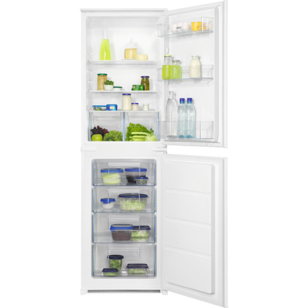 Zanussi 50/50 Integrated Fridge Freezer | ZNFN18FS5 Zanussi 50/50 Integrated Fridge Freezer | ZNFN18FS5