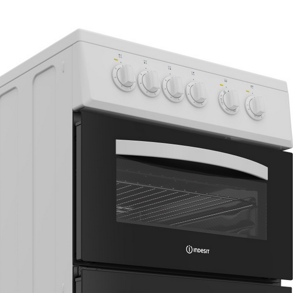 Indesit Free-standing Double Oven | White | ITE5VMW Indesit Free-standing Double Oven | White | ITE5VMW