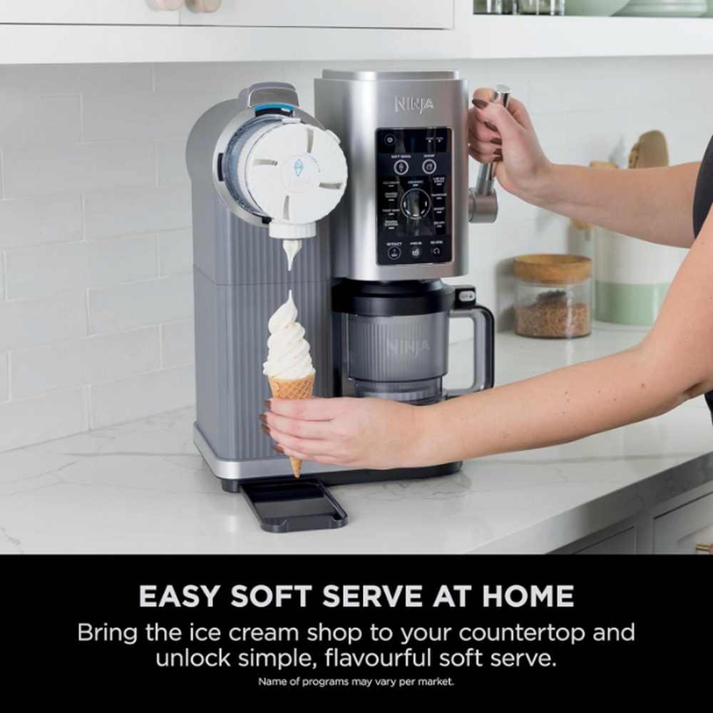 Ninja CREAMi Scoop & Swirl Ice Cream Maker I NC701UK Ninja CREAMi Scoop & Swirl Ice Cream Maker I NC701UK