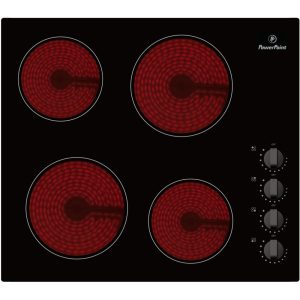 Powerpoint 4 Zone Ceramic Hob | P154MDMA