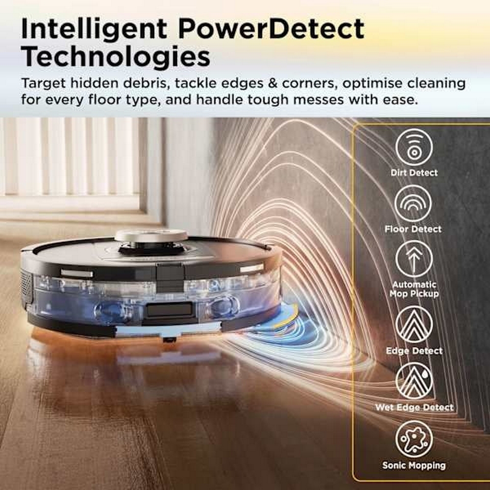 Shark ThermaCharged Power Detect Robot Vacuum I Black I RV2900XEUK Shark ThermaCharged Power Detect Robot Vacuum I Black I RV2900XEUK
