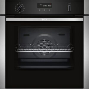 Neff Slide and Hide Built-In Oven | Pyrolytic | Stainless Steel | B6ACH7HH0B