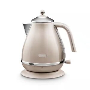 DeLonghi Icona Metallics Kettle I Beige & Gold I KBOT3001BG