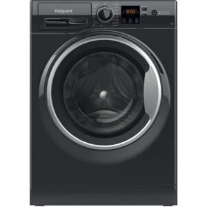 Hotpoint 7kg 1400 Spin Washing Machine I Black I NSWM743UBSUKN